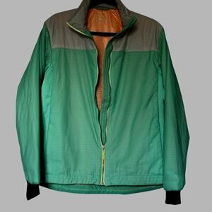 Cotopaxi Pacaya Women’s Large Turquoise / Gray Polartec Insulated Jacket  NWOT